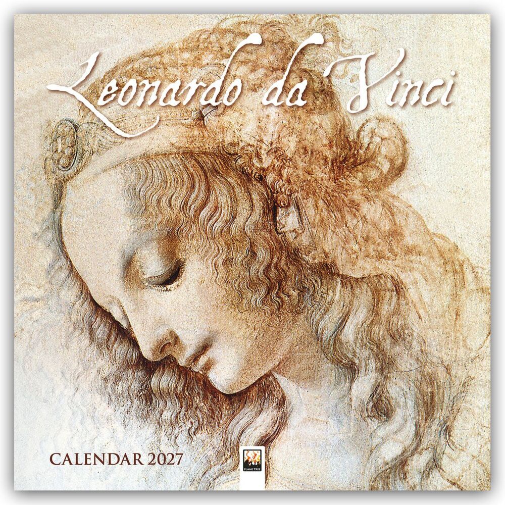 Leonardo da Vinci 2027 - Original Flame Tree Publishing-Kalender [Kalender] (Flame Tree Publishing)