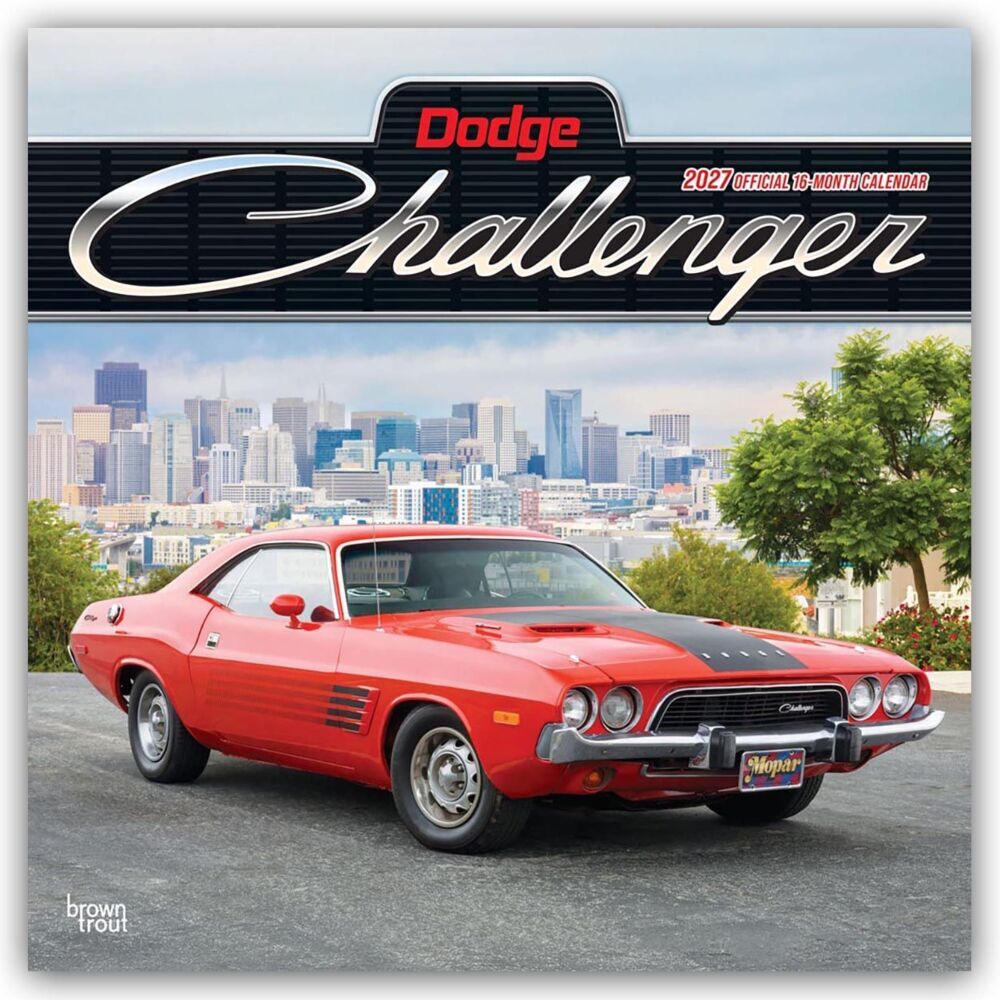 Dodge Challenger 2027 - 16-Monatskalender (Browntrout Publishers Inc)