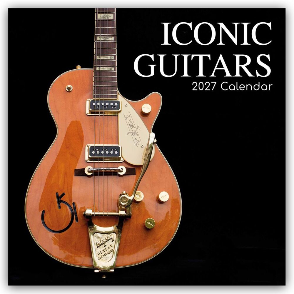 Iconic Guitars - Legendäre Gitarren 2027 - 16-Monatskalender (The Gifted Stationery Co. Ltd)