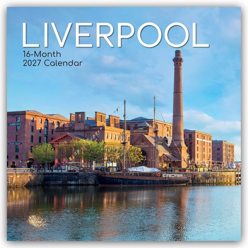 Liverpool 2027 - 16-Monatskalender (The Gifted Stationery Co. Ltd)
