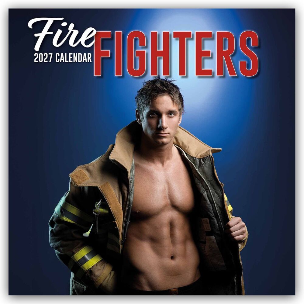 Firefighters - Feuerwehrmänner 2027 - 16-Monatskalender (Gifted Stationery Co. Ltd)