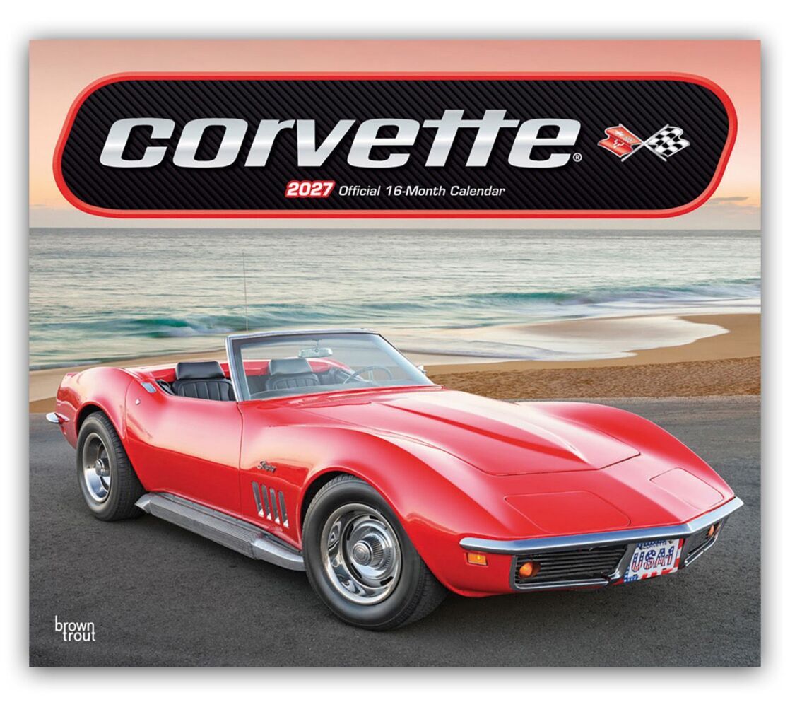Corvette - Chevrolet Corvette 2027 - 16-Monatskalender im Deluxe-Format (Browntrout Publishers Inc)