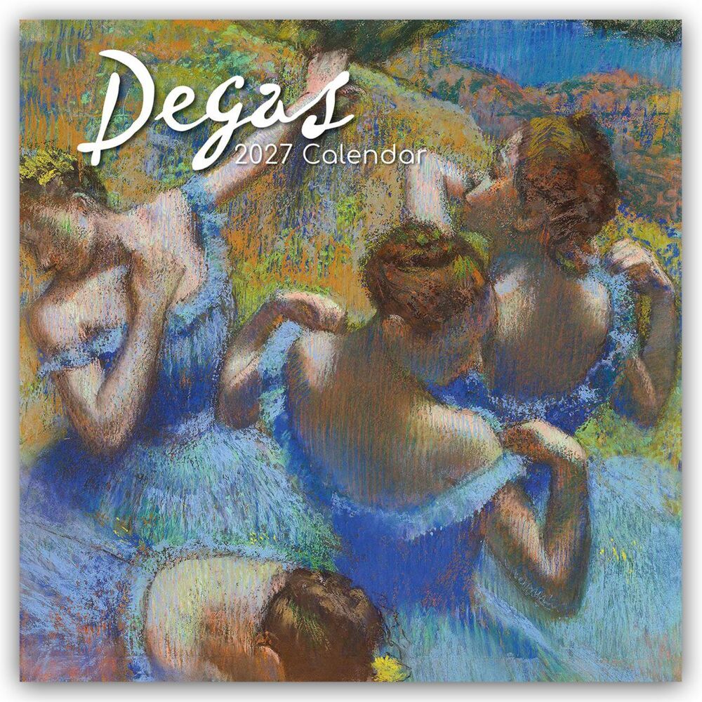 Degas 2027 - Edgar Degas - 16-Monatskalender (The Gifted Stationery Co. Ltd)