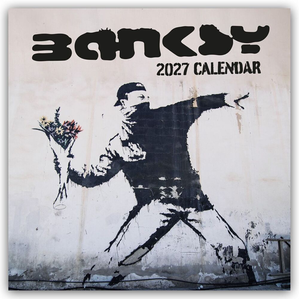 Banksy 2027 - 16-Monatskalender (Red Robin Publishing Ltd)