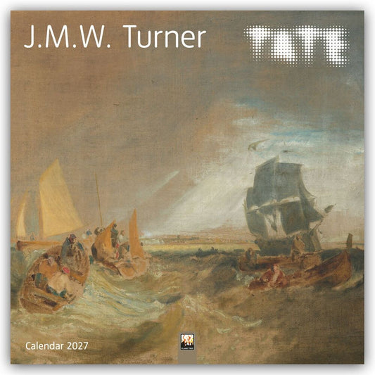 Tate: J.M.W. Turner 2027 - Original Flame Tree Publishing-Kalender [Kalender] (Flame Tree Publishing)