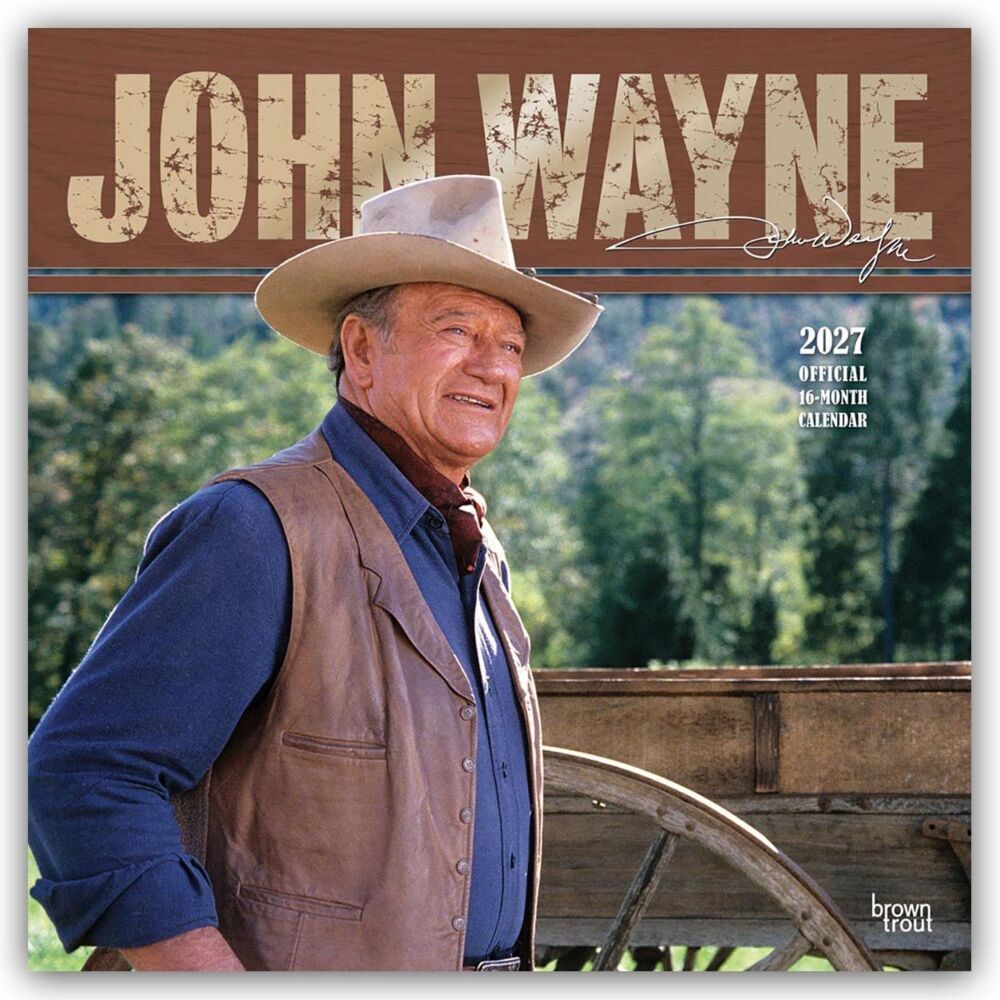 John Wayne 2027 - 16-Monatskalender (Browntrout Publishers Inc)