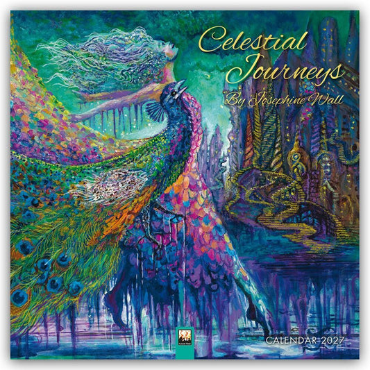Celestial Journeys by Josephine Wall - Himmlische Reisen von Josephine Wall 2027 - Original Flame Tree Publishing-Kalender [Kalender] (Flame Tree Publishing)