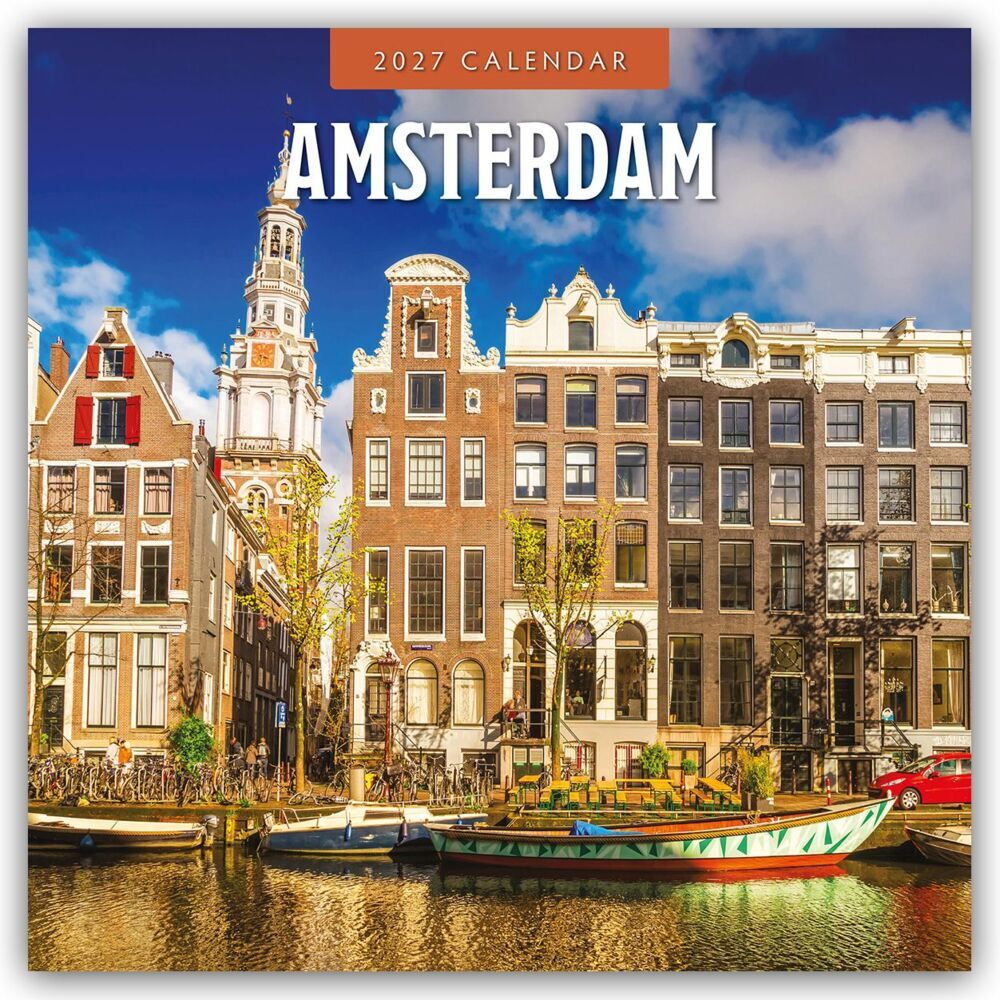 Amsterdam 2027 - 16-Monatskalender (Red Robin Publishing Ltd)