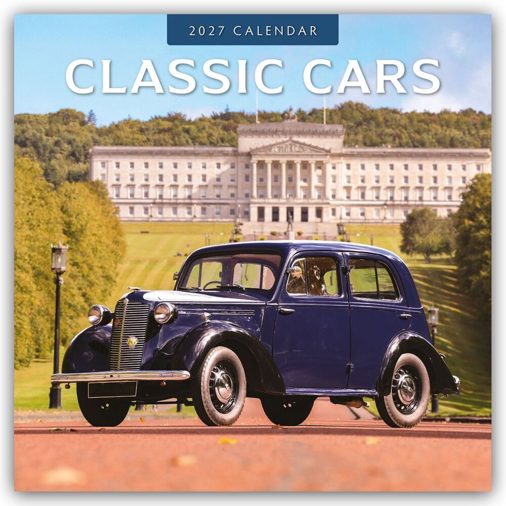 Classic Cars - Klassische Autos 2027 - 16-Monatskalender (Red Robin Publishing Ltd)
