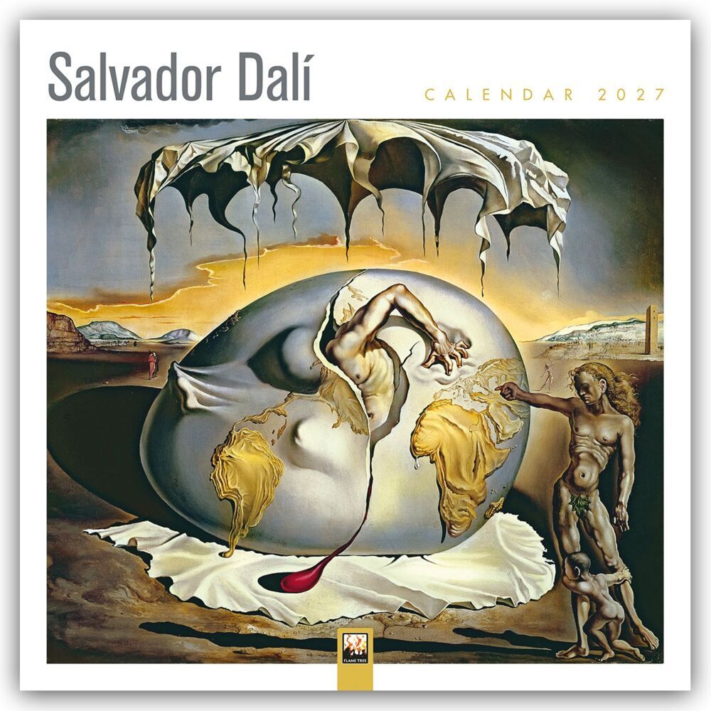 Salvador Dali 2027 - Original Flame Tree Publishing-Kalender [Kalender] (Flame Tree Publishing)