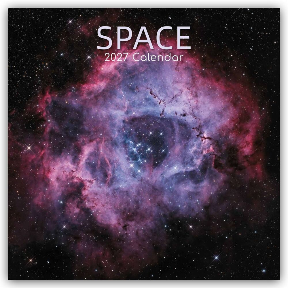 Space - Faszinierendes Weltall 2027 - 16-Monatskalender (Gifted Stationery Co. Ltd)