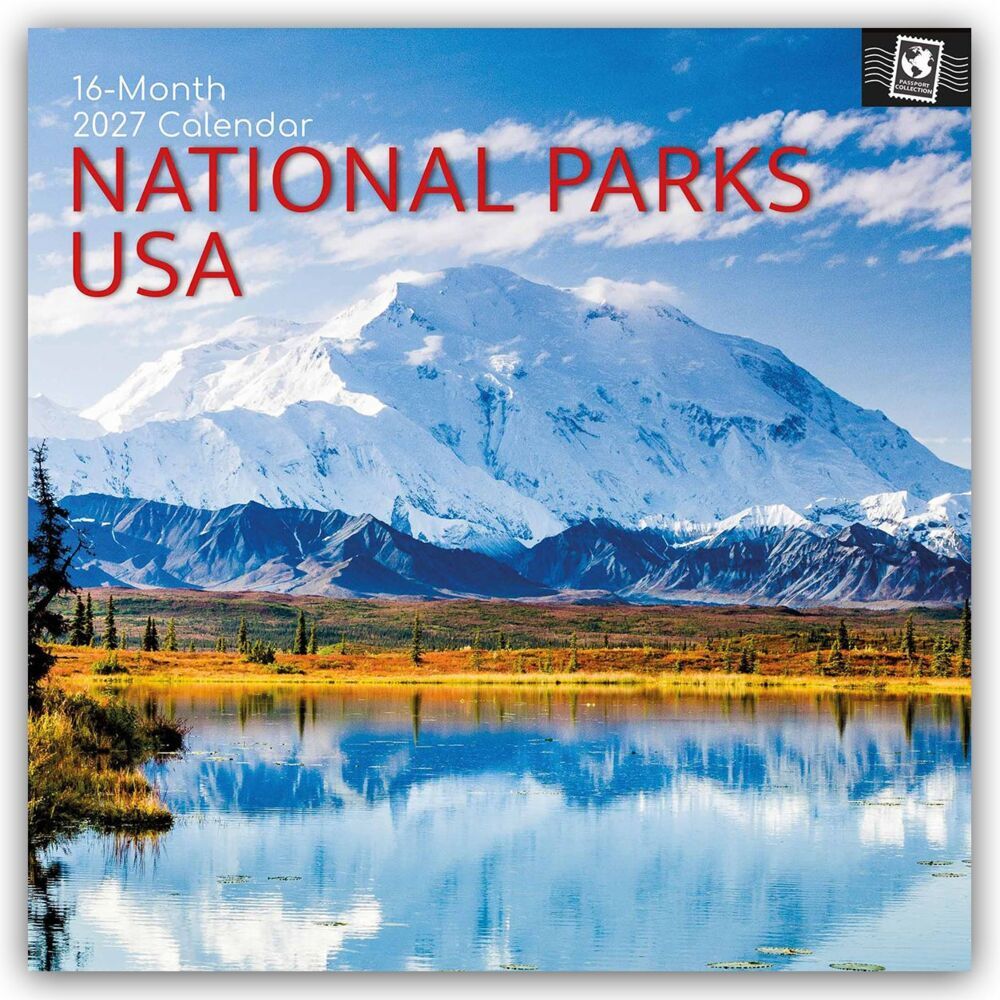 National Parks USA 2027 - 16-Monatskalender (Gifted Stationery Co. Ltd)