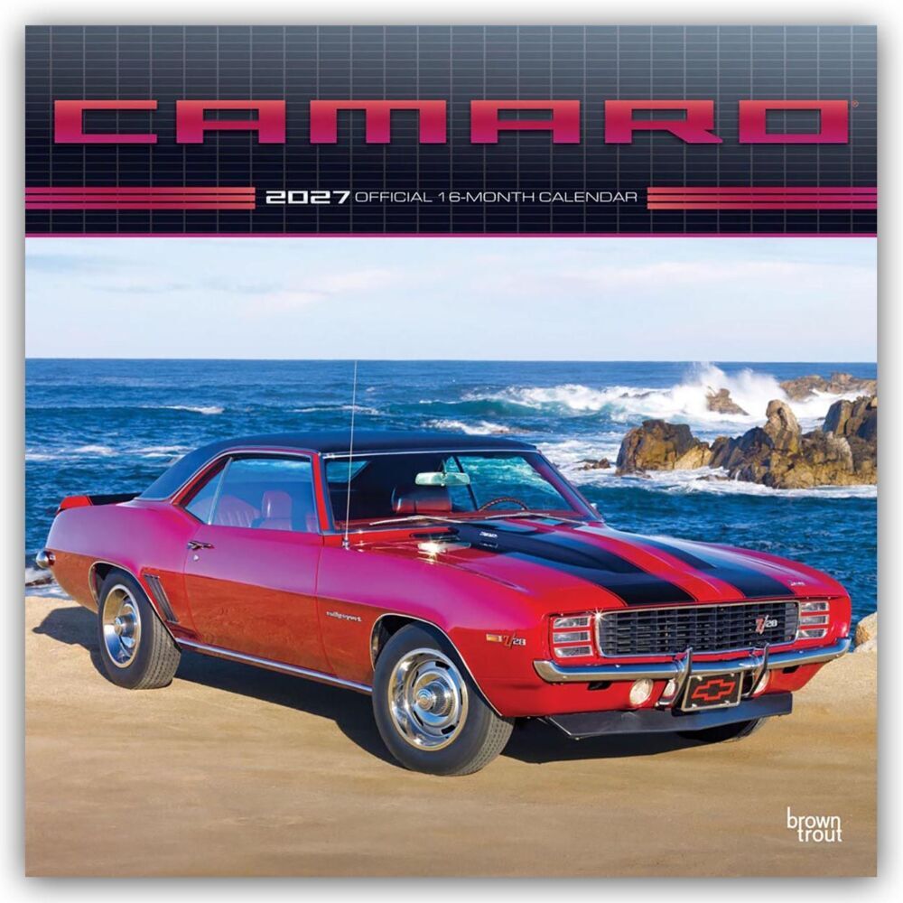 Camaro - Chevrolet Camaro 2027 - 16-Monatskalender (Browntrout Publishers Inc)