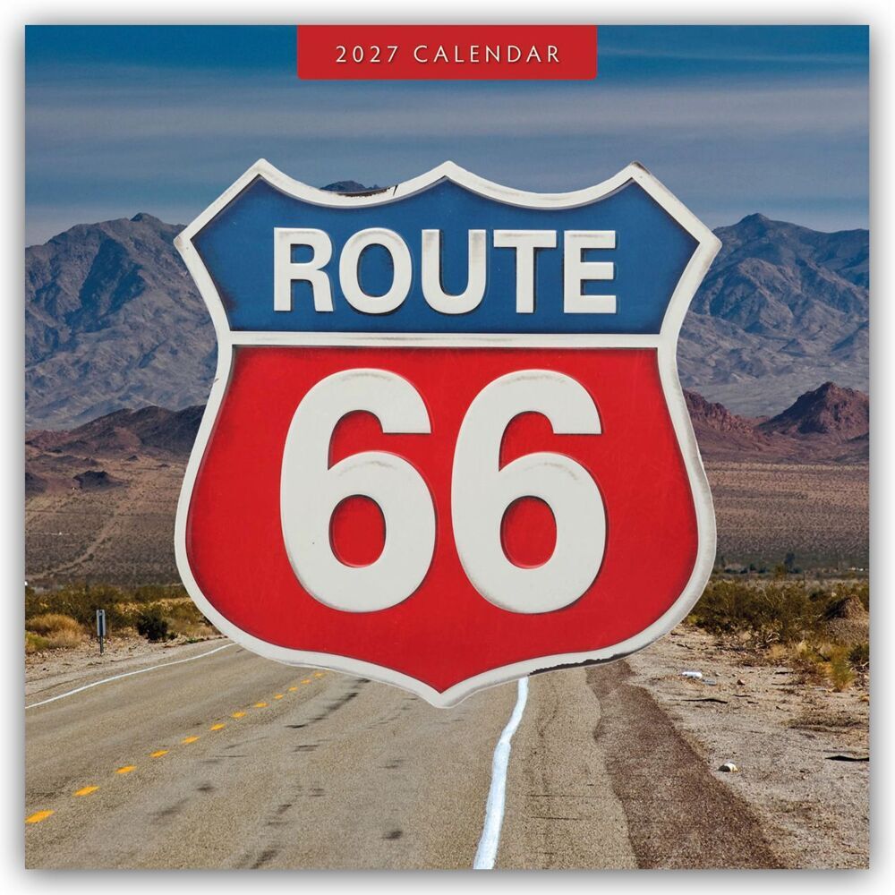 Route 66 2027 - 16-Monatskalender (Red Robin Publishing Ltd)