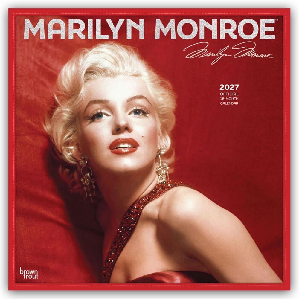 Marilyn Monroe 2027- 16-Monatskalender (Browntrout Publishers Inc)