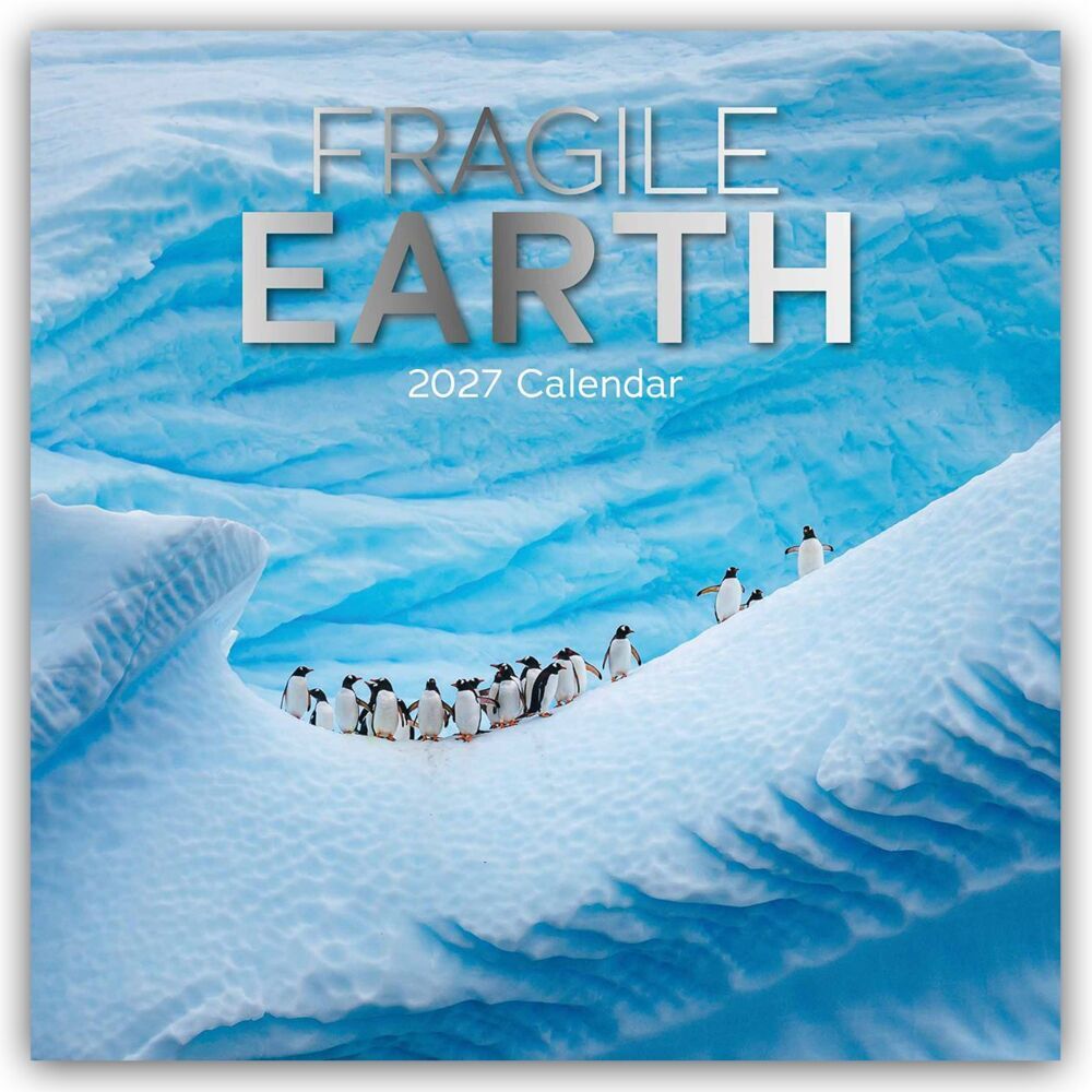 Fragile Earth - Die zerbrechliche Erde 2027 - 16-Monatskalender (Gifted Stationery Co. Ltd)