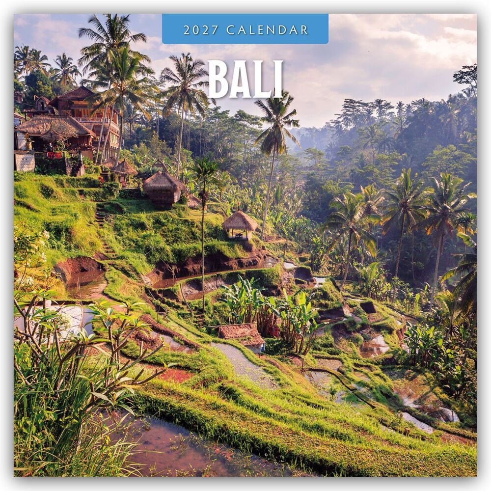 Bali 2027 - 16-Monatskalender (Red Robin Publishing Ltd)