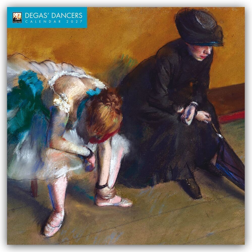 Degas Dancers - Degas Tänzerinnen 2027 - Original Flame Tree Publishing-Kalender [Kalender] (Flame Tree Publishing)