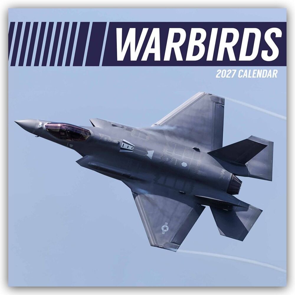 Warbirds - Kampfflugzeuge 2027 - 16-Monatskalender (Gifted Stationery Co. Ltd)