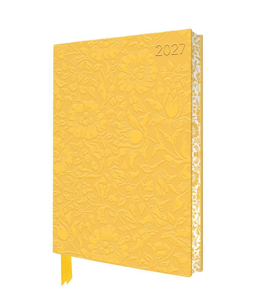 William Morris - Malven - Tischkalender 2027 (Flame Tree Publishing)