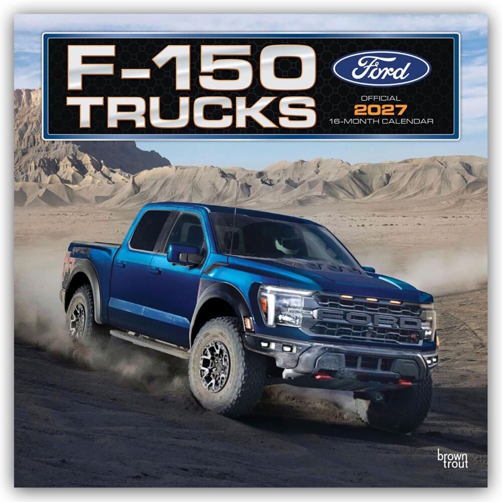 Ford F-150 Trucks 2027 - 16-Monatskalender (Browntrout Publishers Inc)