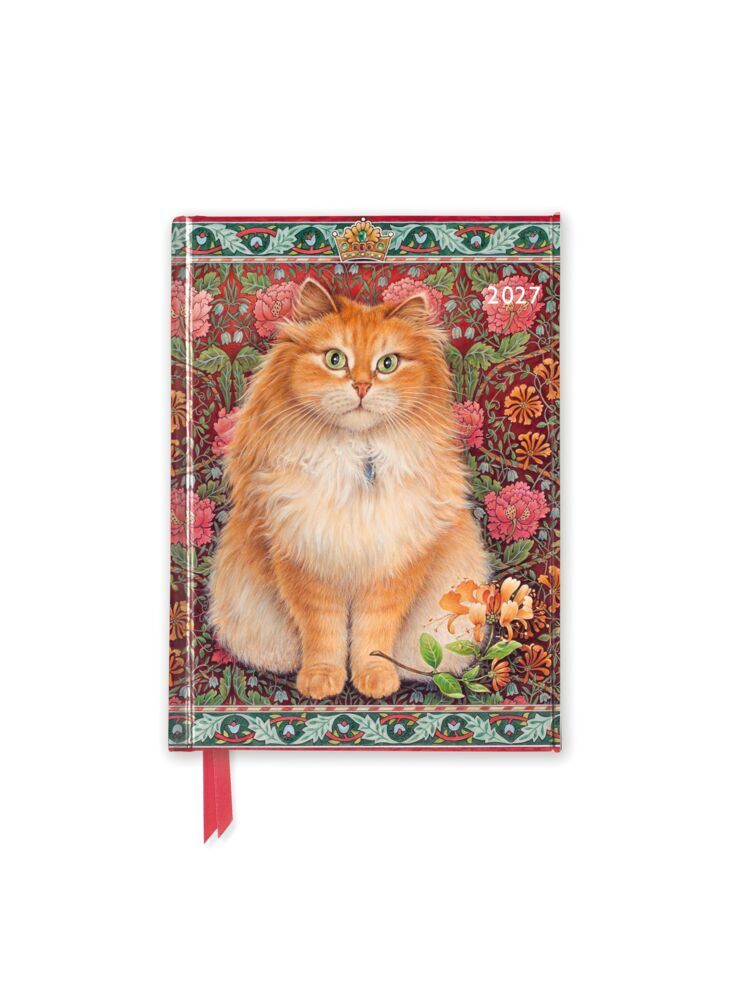 Lesley Anne Ivory - Ivory Cats - Taschenkalender 2027 (Flame Tree Publishing)