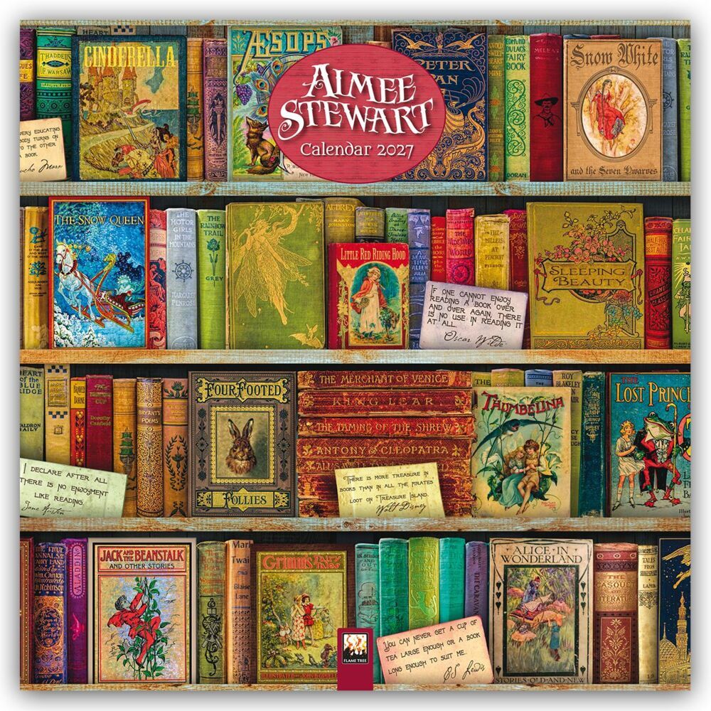 Aimee Stewart 2027 - Original Flame Tree Publishing-Kalender [Kalender] (Flame Tree Publishing)