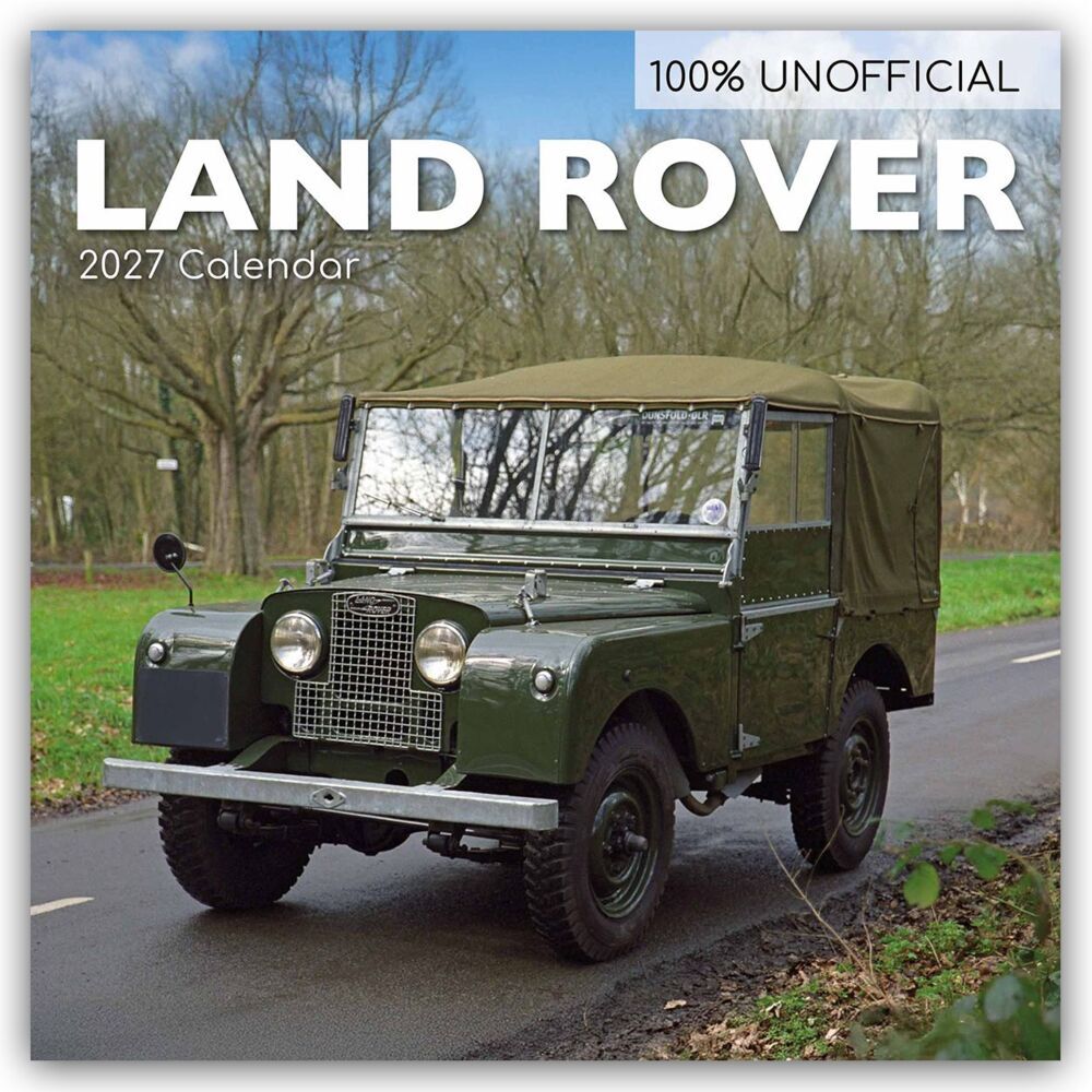Land Rover 2027 - 16-Monatskalender (The Gifted Stationery Co. Ltd)