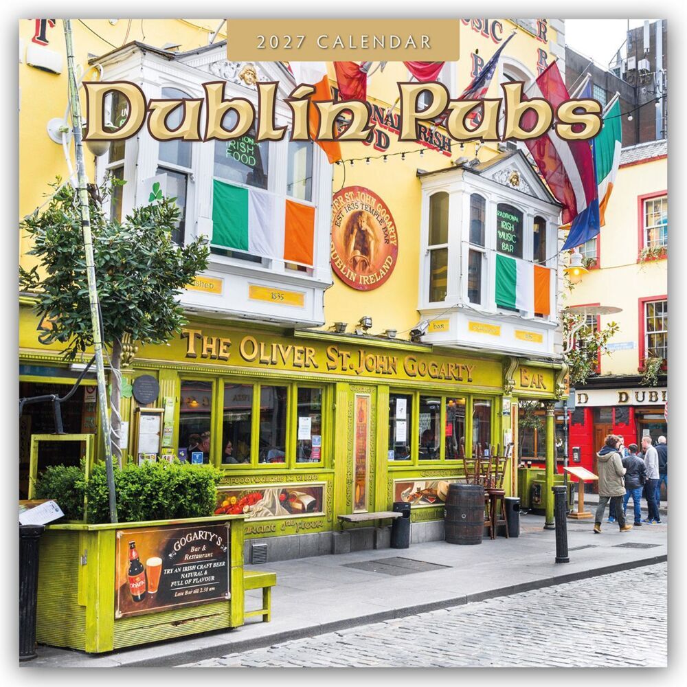 Dublin Pubs 2027 - 16-Monatskalender (Red Robin Publishing Ltd)