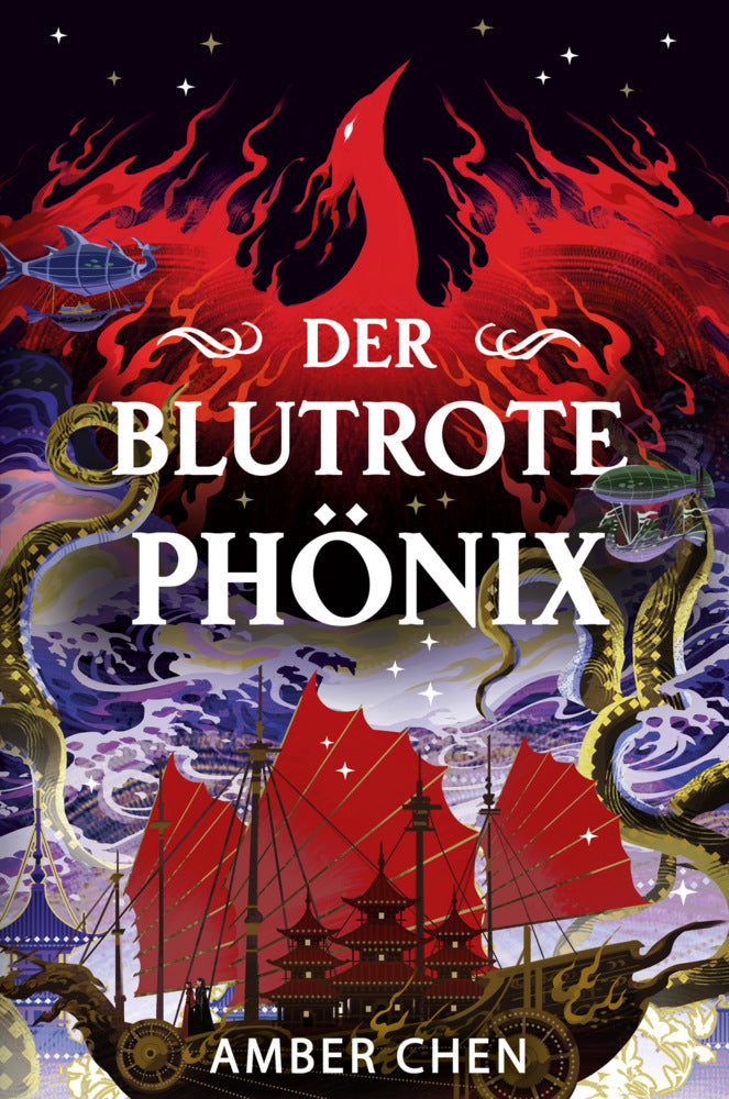 Der blutrote Phönix (Der Sturz des Drachen 2): [Silkpunk Fantasy mit höfischen Intrigen - Mulan trifft auf Iron Widow (Amber Chen)