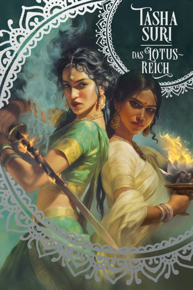 Das Lotus-Reich (Die brennenden Reiche 3) (Collector's Edition mit Farbschnitt und Miniprint) (Tasha Suri)
