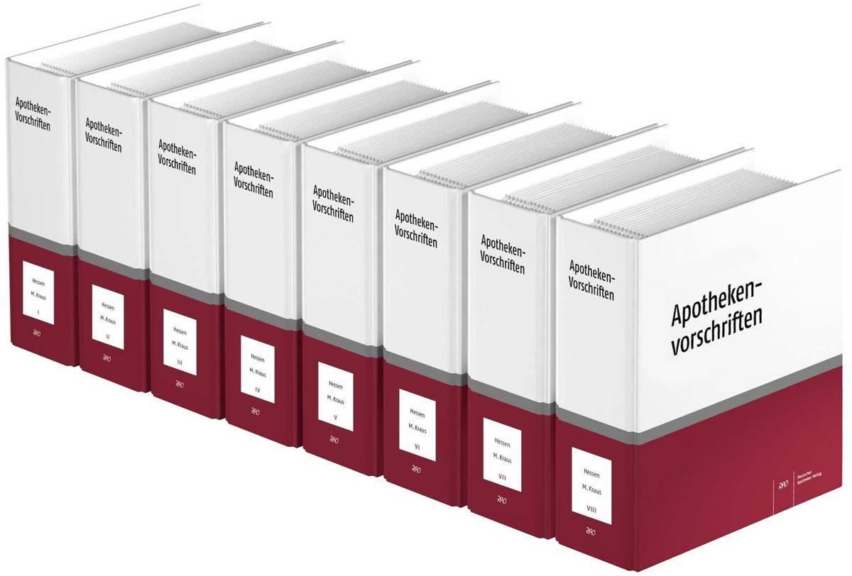 Apotheken-Vorschriften in Hessen (Margarethe Kraus)