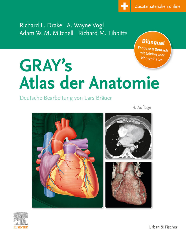 Gray's Atlas der Anatomie mit online Zusatzmaterial Videos (Richard L. Drake)