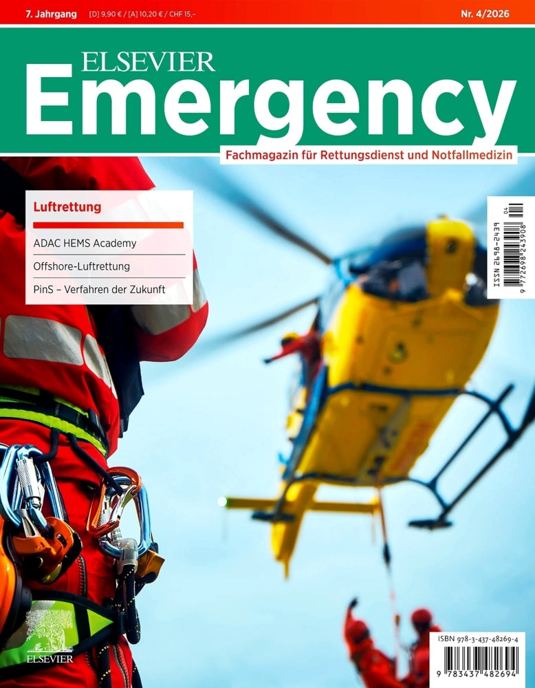 ELSEVIER Emergency. Luftrettung. 4/2026 (Jürgen Gollwitzer)