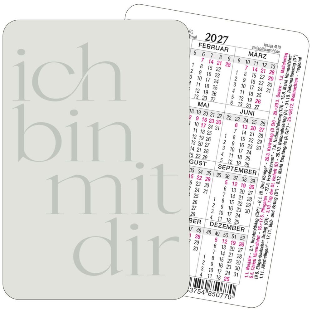 Ich bin mir dir 2027