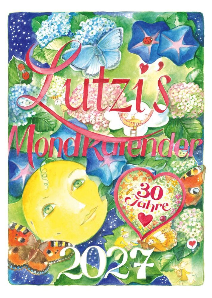 Lutzis Mondkalender kurz 2027 (Andrea Lutzenberger)