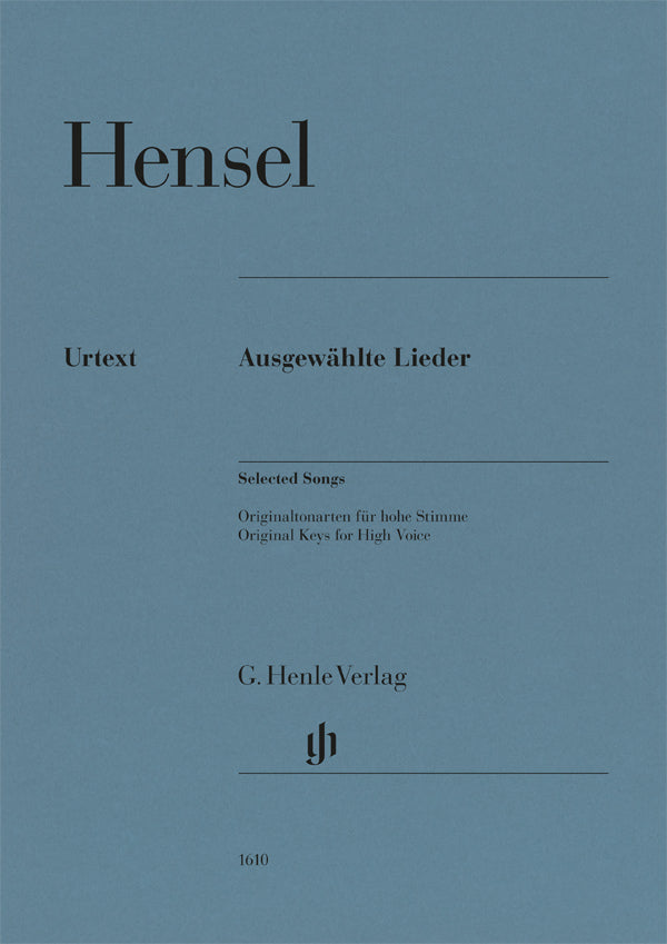 Fanny Hensel - Ausgewählte Lieder