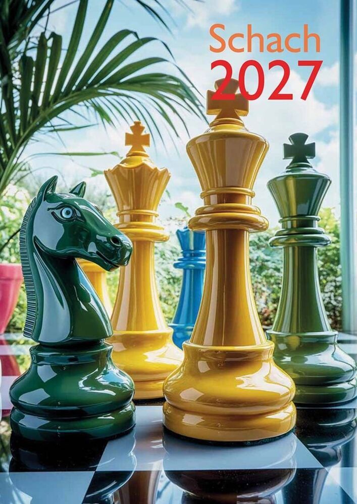 Wandkalender SCHACH 2027 A4 (Robert Ullrich)