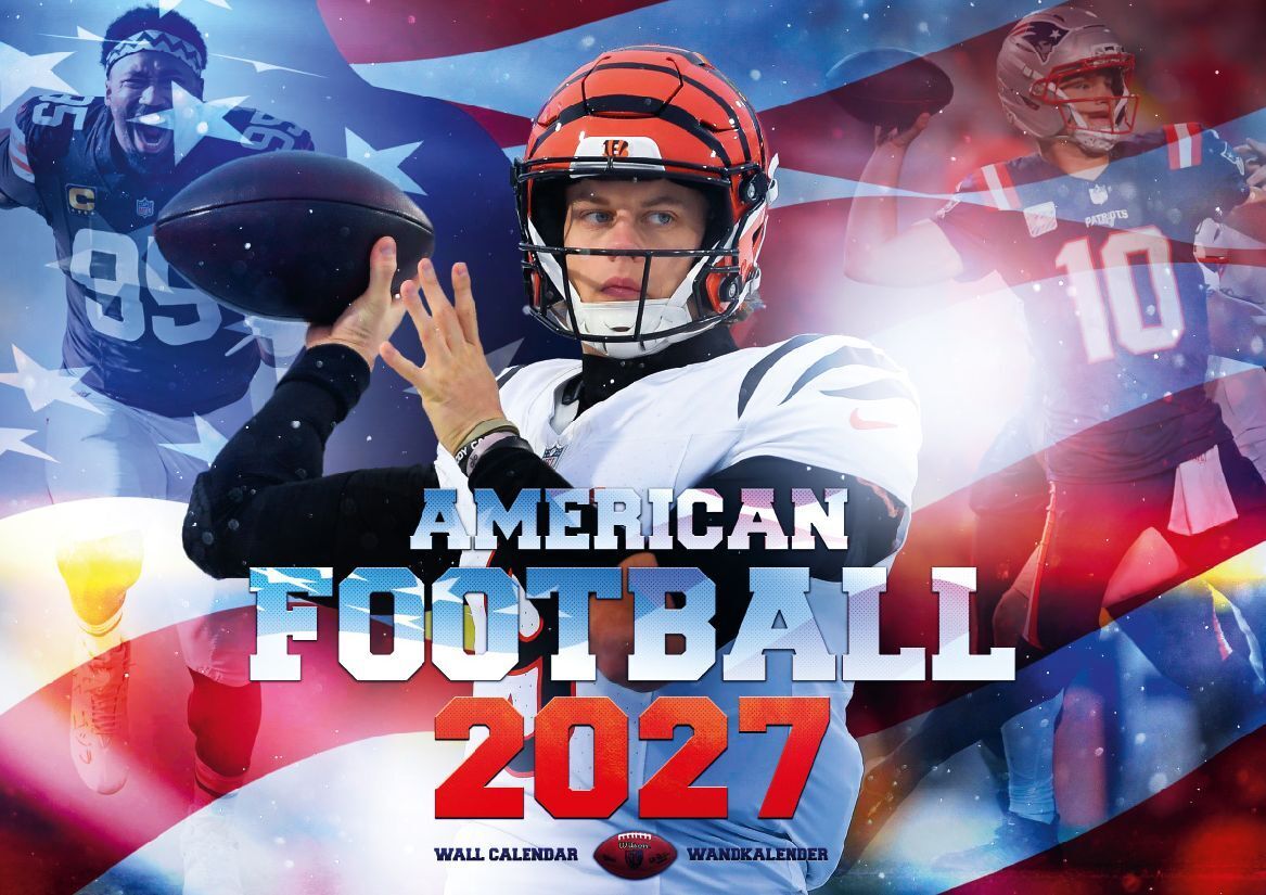 American Football NFL Kalender 2027 (Patrick Mahomes)