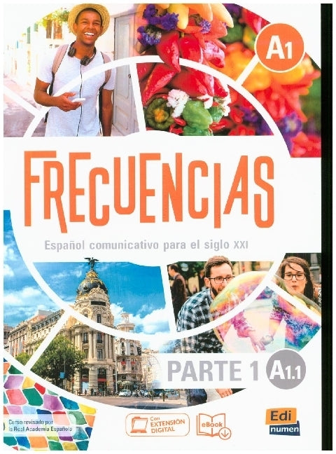 Frecuencias A1 - Parte 1, A1.1, m. 1 Buch, m. 1 Beilage (Editorial Edinumen)