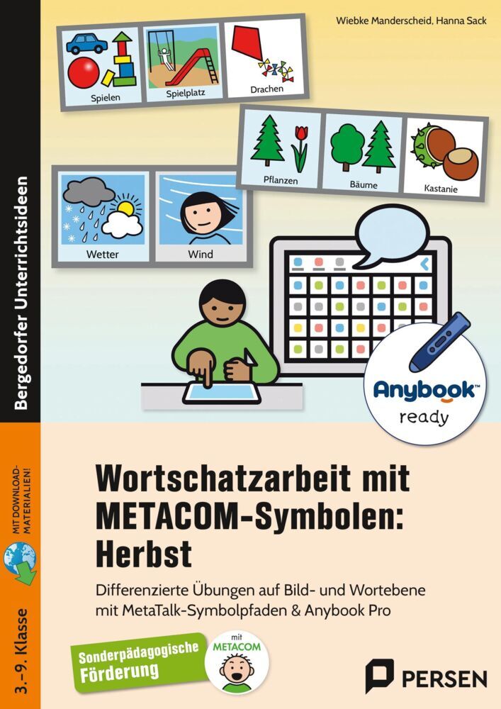 Wortschatzarbeit mit METACOM-Symbolen: Herbst (Hanna Sack)