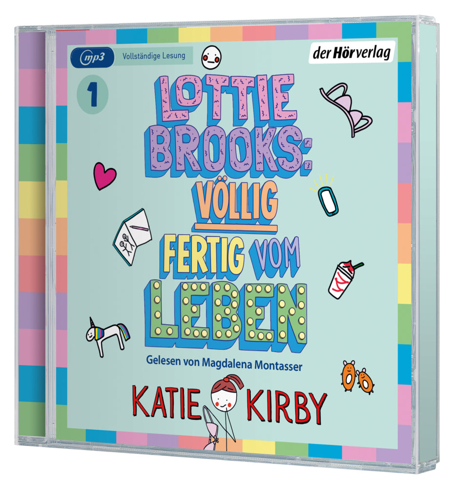 Lottie Brooks: Völlig fertig vom Leben, 1 Audio-CD, 1 MP3 (Katie Kirby)