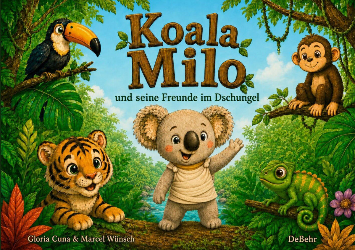 Koala Milo und seine Freunde im Dschungel (Gloria Cuna)