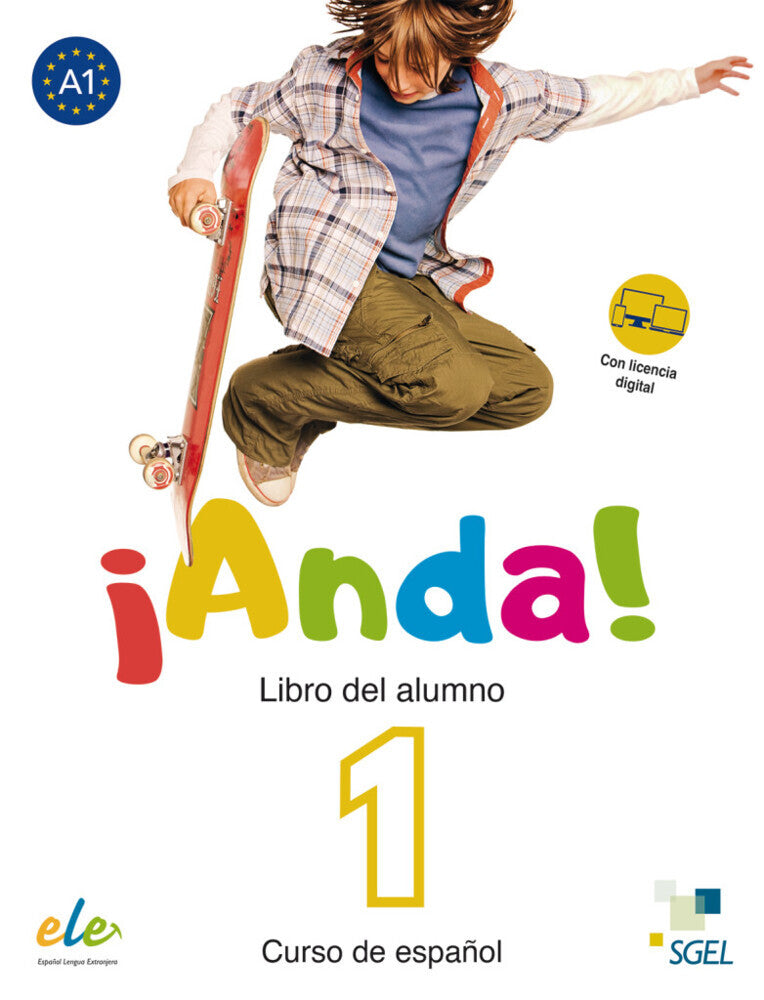 ¡Anda! 1, m. 1 Buch, m. 1 Beilage (Encina Alonso)