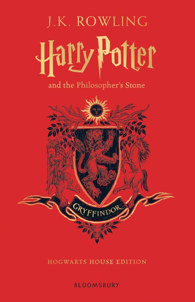 Harry Potter and the Philosopher's Stone - Gryffindor Hogwarts House Edition (J. K. Rowling)