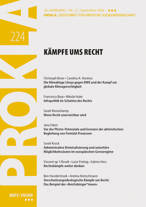 Kämpfe ums Recht (Prokla)