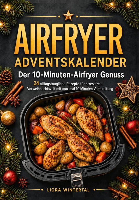 Adventskalender - Der 10-Minuten-Airfryer Genuss (Liora Wintertal)