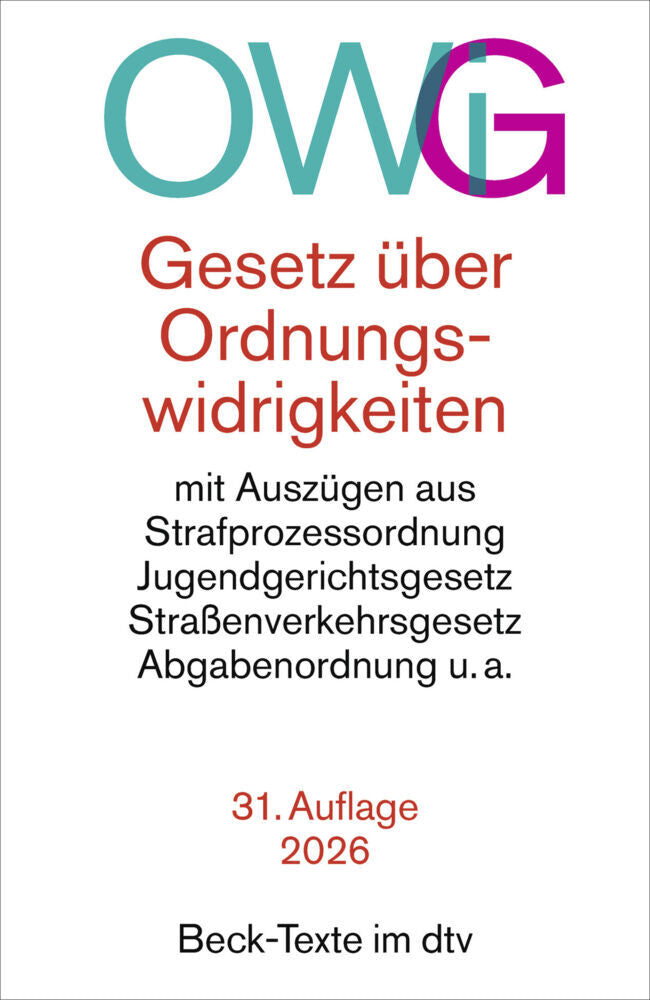 Gesetz über Ordnungswidrigkeiten