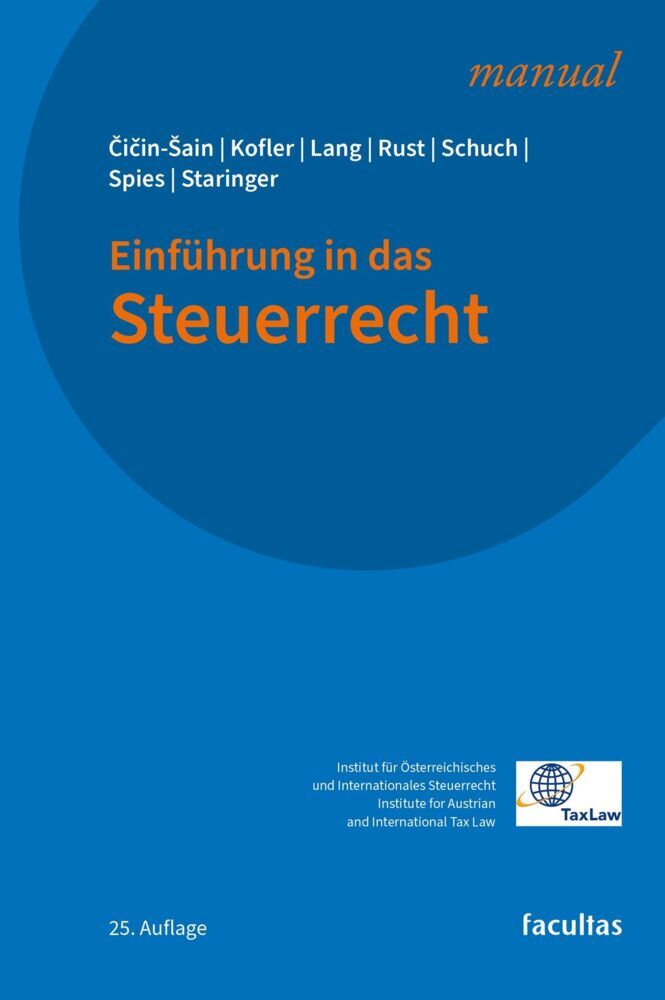 Einführung in das Steuerrecht (Nevia Cicin-Sain)