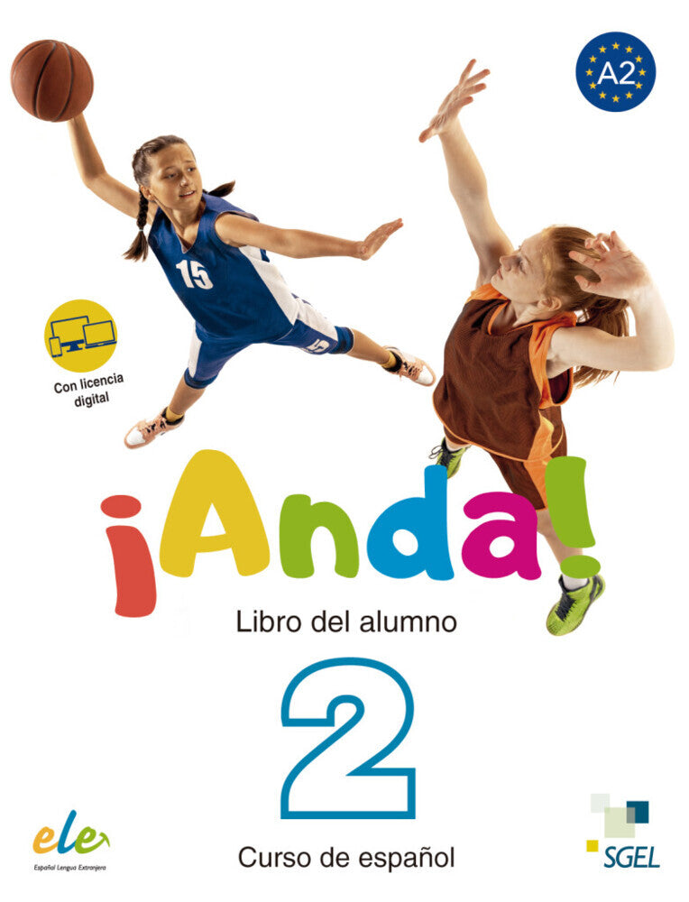 ¡Anda! 2, m. 1 Buch, m. 1 Beilage (Encina Alonso)